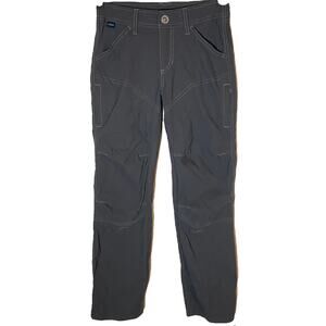 KUHL Renegade Pants UPF 50+ Water Repellent Cargo Pockets Gray Small 7-8